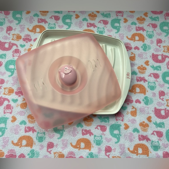 🐖VGU Jo!e Piggy 🥓MicrowaveCookingTray w/Cover- Also Cooks 🌭,Spam,Frozen🥞, 🌮 - Picture 13 of 16
